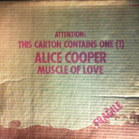 Alice Cooper - Muscle Of Love (Vinyl, LP, Album, Promo) Very Good Plus (VG+) / Very Good (VG)