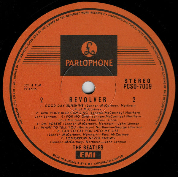 The Beatles - Revolver (Vinyl, LP, Album, Stereo, Reissue) Very Good Plus (VG+) / Very Good Plus (VG+)