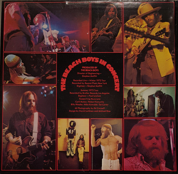 The Beach Boys - In Concert (2xVinyl, LP, Album) Good Plus (G+) / Very Good (VG)