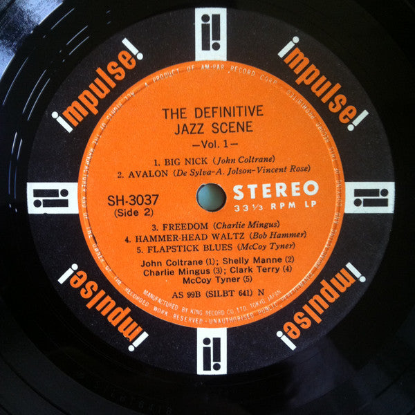 Various - The Definitive Jazz Scene Vol. 1 (Vinyl, LP, Stereo, Compilation) Very Good Plus (VG+) / Very Good Plus (VG+)