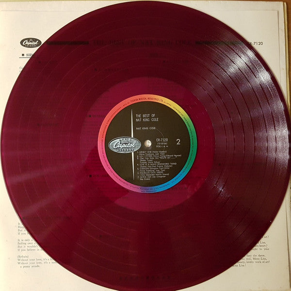 Nat King Cole - The Best Of Nat King Cole (Vinyl, LP, Compilation, Mono) Very Good (VG) / Very Good Plus (VG+)