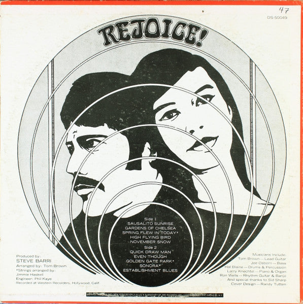Rejoice! - Rejoice (Vinyl, LP, Album, Stereo) Very Good (VG) / Good (G)