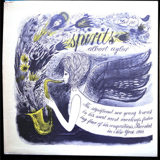 Albert Ayler - Spirits (Vinyl, LP, Album, Mono) Very Good Plus (VG+) / Good Plus (G+)