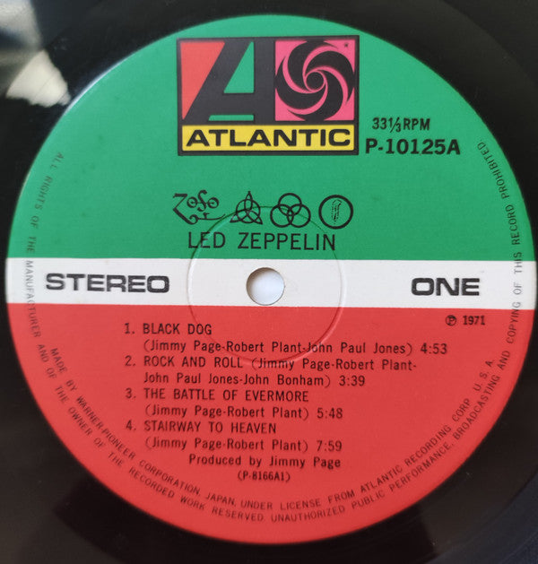 Led Zeppelin - Untitled (Vinyl, LP, Album, Reissue)