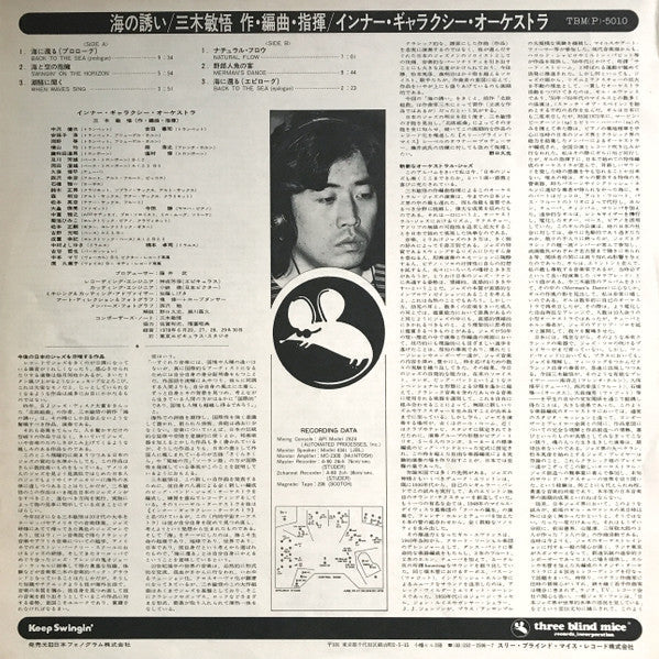 Bingo Miki & The Inner Galaxy Orchestra - Back To The Sea (Vinyl, L...