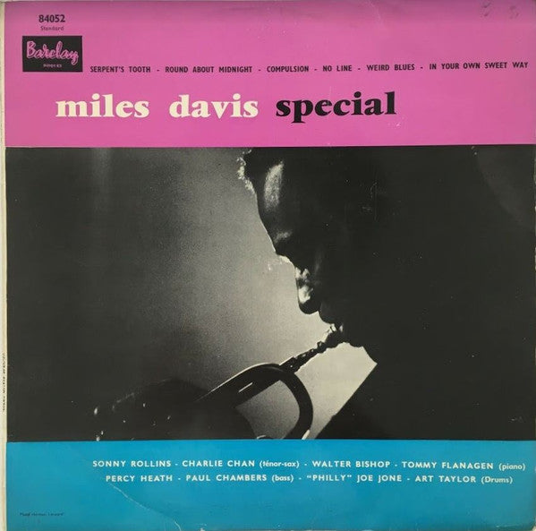 Miles Davis - Miles Davis Special (Vinyl, LP, Album, Mono) Good Plus (G+) / Very Good (VG)