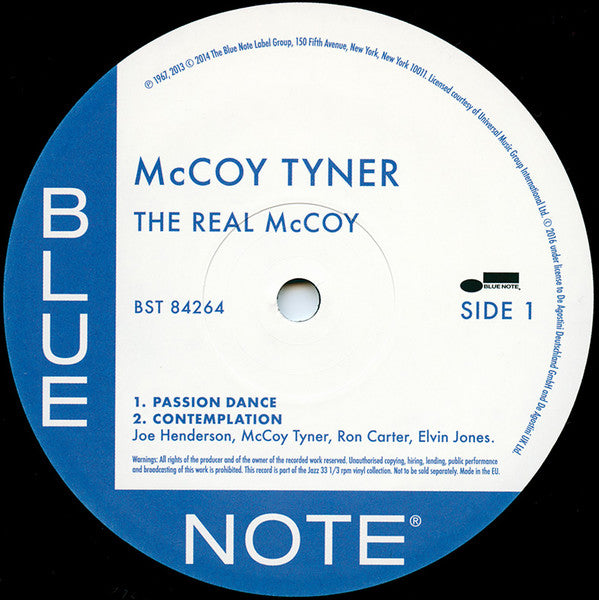 McCoy Tyner - The Real McCoy (Vinyl, LP, Album, Reissue)