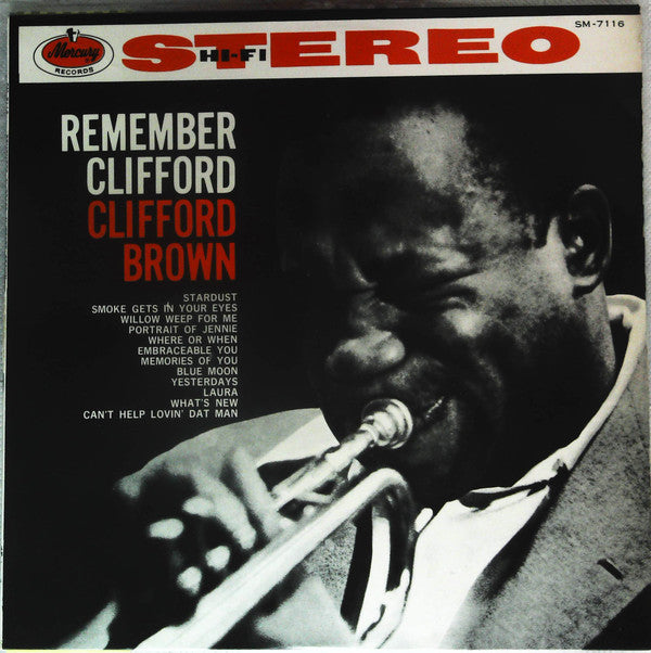 Clifford Brown - Remember Clifford (Vinyl, LP) Very Good Plus (VG+) / Very Good (VG)