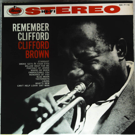 Clifford Brown - Remember Clifford (Vinyl, LP) Very Good Plus (VG+) / Very Good (VG)