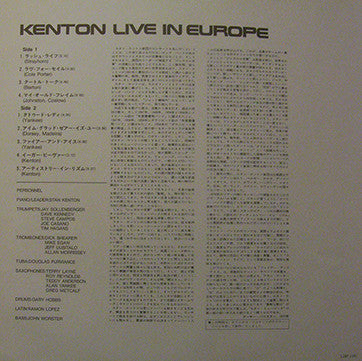Stan Kenton - Live In Europe (Vinyl, LP, Album) Near Mint (NM or M-) / Very Good (VG)