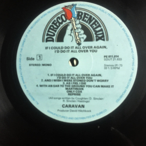 Caravan - If I Could Do It All Over Again, I'd Do It All Over You (Vinyl, LP, Album, Reissue) Good Plus (G+) / Very Good (VG)