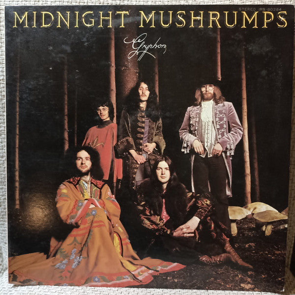 Gryphon - Midnight Mushrumps (Vinyl, LP, Album, Promo) Very Good Plus (VG+) / Very Good (VG)