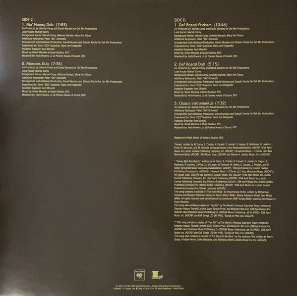 Mariah Carey - Honey (The Remixes) (2xVinyl, LP, EP, Limited Edition) Mint (M) / Very Good (VG)