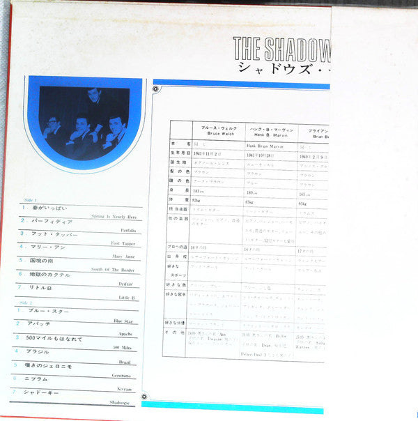 The Shadows - Deluxe (Vinyl, LP, Compilation, Reissue, Stereo) Very Good Plus (VG+) / Very Good Plus (VG+)