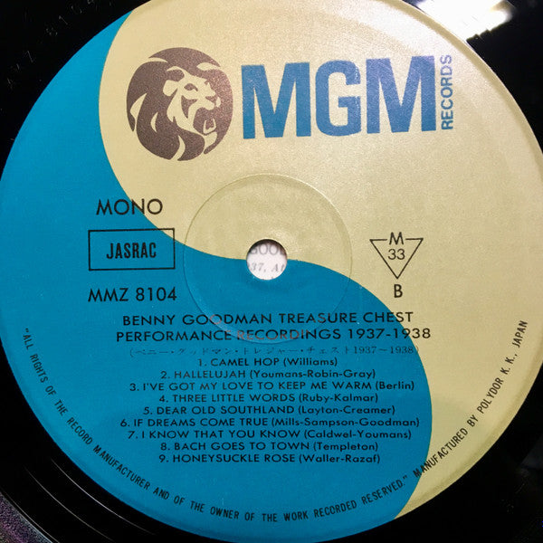 Benny Goodman - The  Treasure Chest - Performance Recordings 1937 - 1938 (2xVinyl, LP, Album, Mono) Very Good Plus (VG+) / Very Good Plus (VG+)