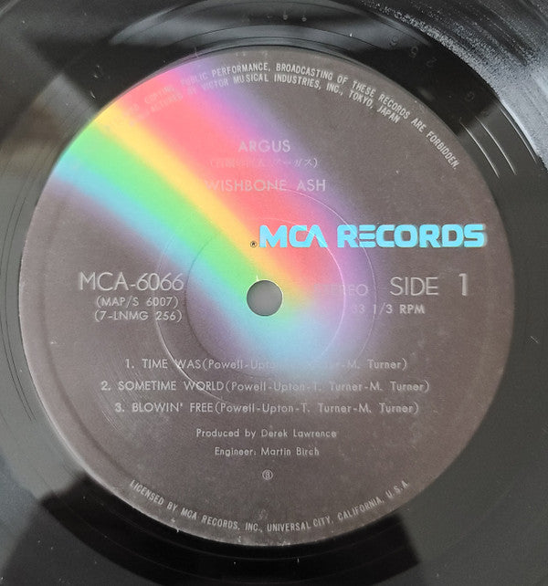 Wishbone Ash - Argus (Vinyl, LP, Album, Reissue) Near Mint (NM or M-) / Very Good Plus (VG+)