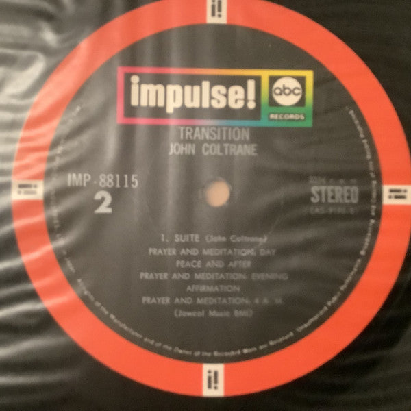 John Coltrane - Transition = トランジション (Vinyl, LP, Album, Reissue, St...