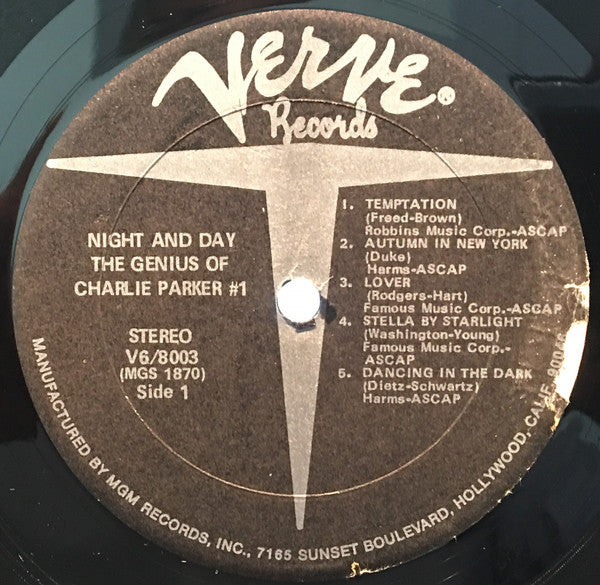 Charlie Parker And His Orchestra - Night And Day (Vinyl, LP, Compilation, Reissue, Stereo) Near Mint (NM or M-) / Good Plus (G+)