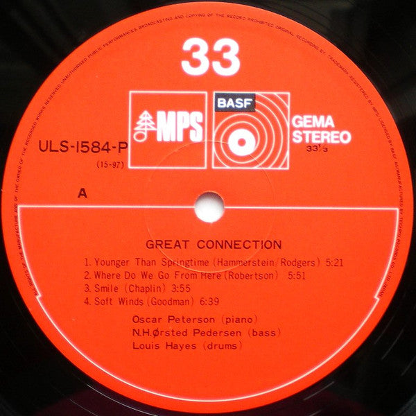 Oscar Peterson - Great Connection = グレイト・コネクション (Vinyl, LP, Album, ...