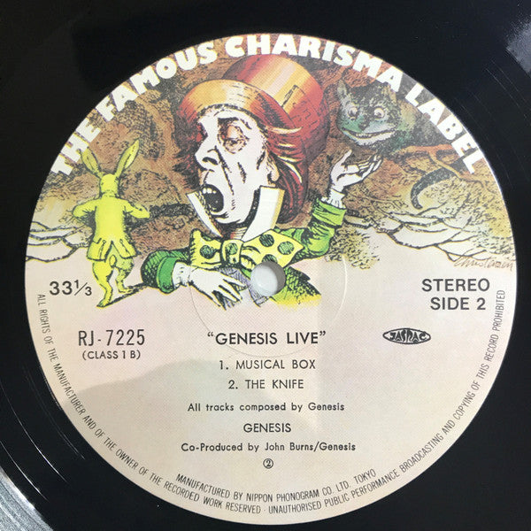 Genesis - Live (Vinyl, LP, Album, Reissue) Very Good Plus (VG+) / Very Good Plus (VG+)