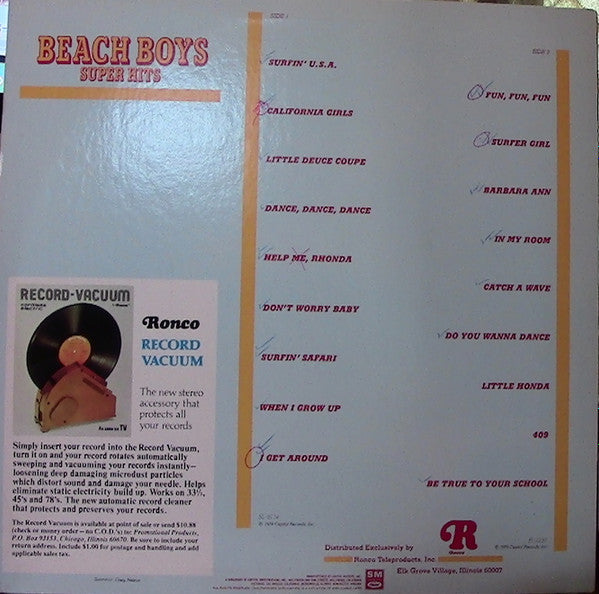 The Beach Boys - Beach Boys' Super Hits (Vinyl, LP, Compilation) Very Good Plus (VG+) / Very Good Plus (VG+)