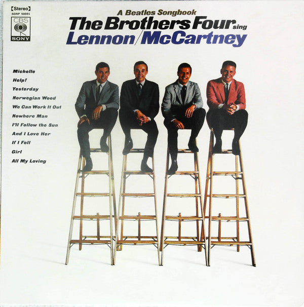 The Brothers Four - The Brothers Four Sing Lennon-McCartney (Vinyl, LP, Album, Stereo) Very Good Plus (VG+) / Very Good (VG)