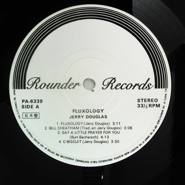 Jerry Douglas - Fluxology (Vinyl, LP, Promo) Very Good Plus (VG+) / Very Good Plus (VG+)