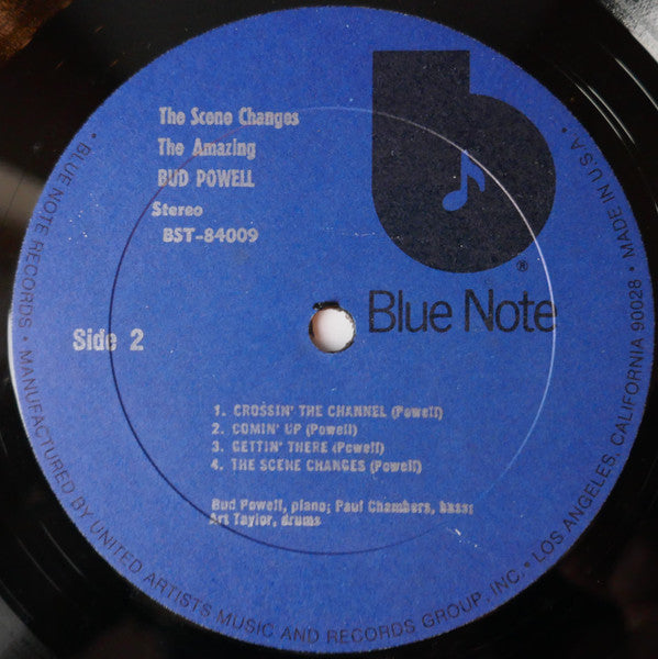 Bud Powell - The Scene Changes, Vol. 5 (Vinyl, LP, Album, Reissue, Stereo) Very Good Plus (VG+) / Very Good (VG)
