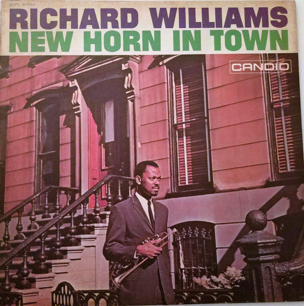 Richard Williams - New Horn In Town (Vinyl, LP, Album) Very Good Plus (VG+) / Very Good Plus (VG+)