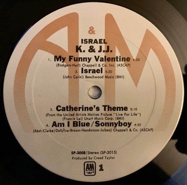 Kai Winding - Israel (Vinyl, LP, Album, Reissue) Very Good Plus (VG+) / Very Good (VG)