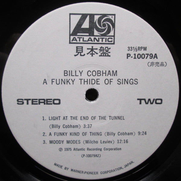 Billy Cobham - A Funky Thide Of Sings (Vinyl, LP, Album, Promo) Near Mint (NM or M-) / Very Good Plus (VG+)