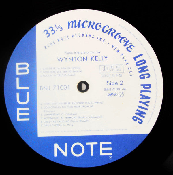 Wynton Kelly Trio - New Faces – New Sounds: Wynton Kelly Piano Interpretations (Vinyl, LP, Promo, Reissue, Mono) Very Good Plus (VG+) / Very Good (VG)