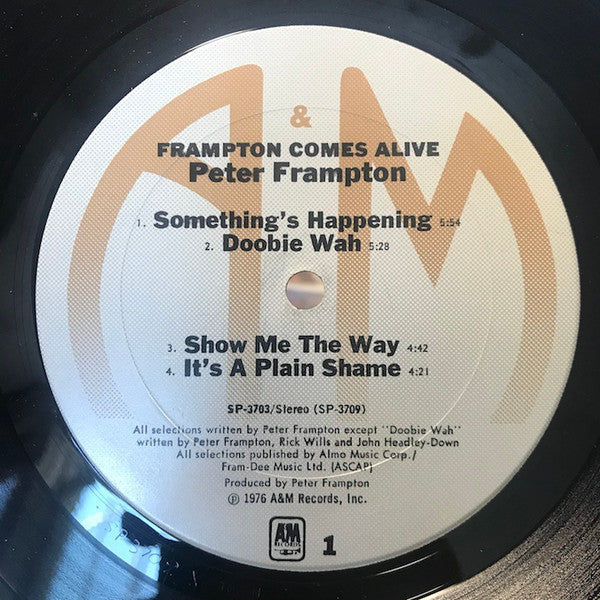 Peter Frampton - Frampton Comes Alive! (2xVinyl, LP, Album) Very Good (VG) / Good (G)