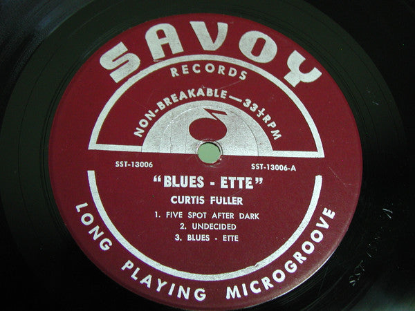 Curtis Fuller's Quintet - Blues-ette (Vinyl, LP, Album, Stereo) Very Good Plus (VG+) / Good Plus (G+)