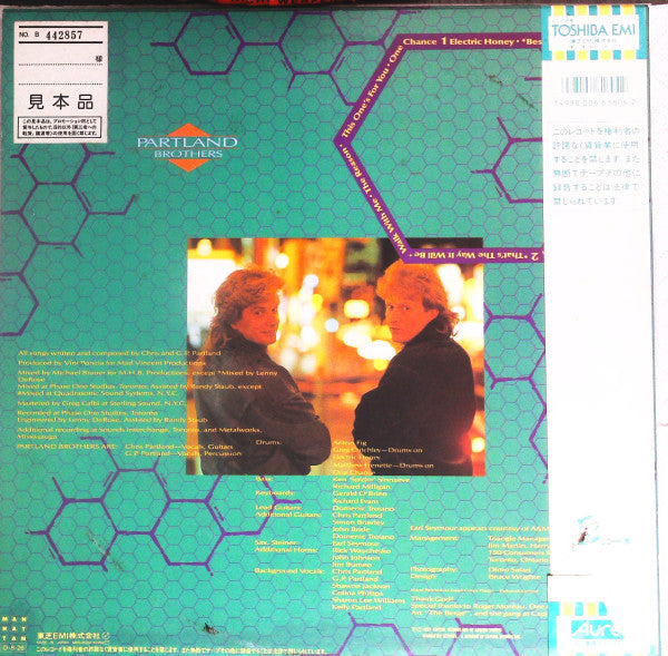 The Partland Brothers - Electric Honey (Vinyl, LP, Promo) Near Mint (NM or M-) / Very Good Plus (VG+)