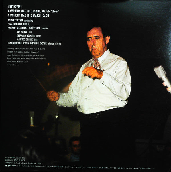 Ludwig van Beethoven - Symphony No. 9 Choral (2xVinyl, LP) Very Good Plus (VG+) / Very Good Plus (VG+)