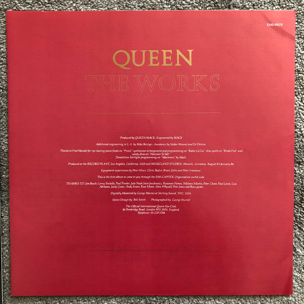 Queen - The Works (Vinyl, LP, Album, Stereo)