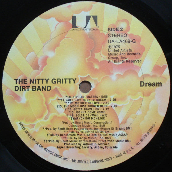 Nitty Gritty Dirt Band - Dream (Vinyl, LP, Album, Repress, Stereo) Near Mint (NM or M-) / Very Good Plus (VG+)
