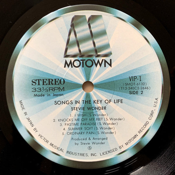 Stevie Wonder - Songs In The Key Of Life (Vinyl, Vinyl, LP, Album, ...