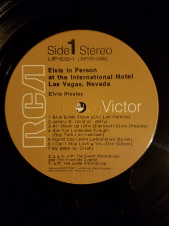 Elvis Presley - From Memphis To Vegas / From Vegas To Memphis (2xVinyl, LP, Album, Reissue, Stereo) Very Good (VG) / Good Plus (G+)