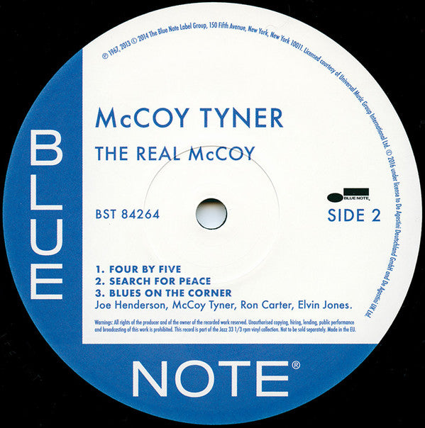 McCoy Tyner - The Real McCoy (Vinyl, LP, Album, Reissue)