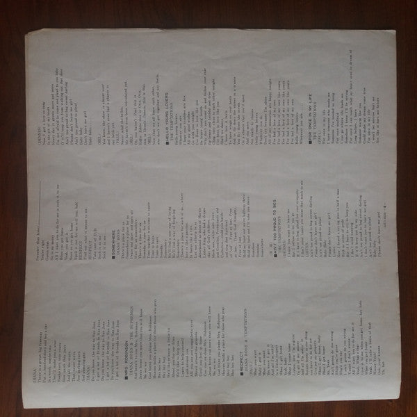 The Supremes - The Original Sound Track From TCB (Vinyl, LP, Album, Stereo) Very Good Plus (VG+) / Good Plus (G+)