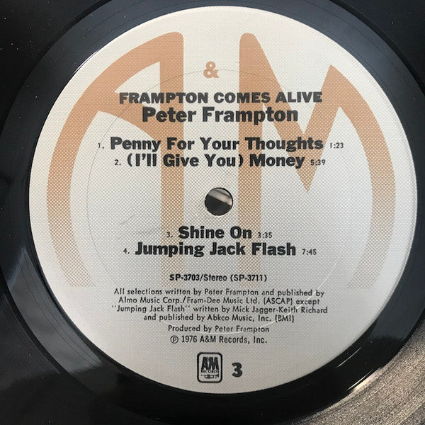 Peter Frampton - Frampton Comes Alive! (2xVinyl, LP, Album) Very Good (VG) / Good (G)