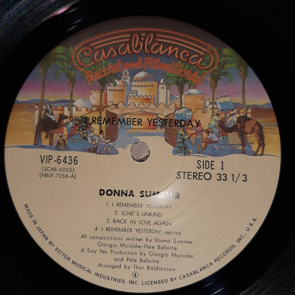 Donna Summer - I Remember Yesterday (Vinyl, LP, Album)