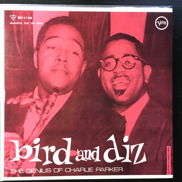 Charlie Parker - Bird and Diz (Vinyl, LP, Compilation, Mono) Very Good (VG) / Good (G)