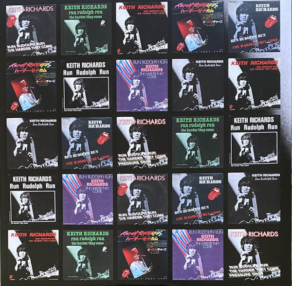 Keith Richards - Run Rudolph Run / The Harder They Come / Pressure Drop (Vinyl, 12", 45 RPM, Record Store Day, Single, Limited Edition, Stereo) Very Good Plus (VG+) / Very Good Plus (VG+)