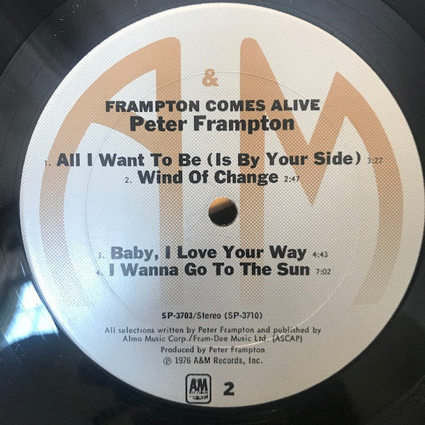 Peter Frampton - Frampton Comes Alive! (2xVinyl, LP, Album) Very Good (VG) / Good (G)