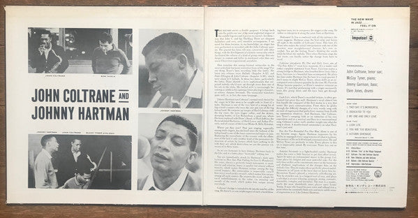 John Coltrane - John Coltrane And Johnny Hartman (Vinyl, LP, Album) Very Good Plus (VG+) / Very Good Plus (VG+)