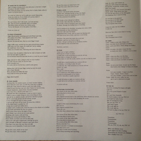 David Bowie - Stage (2xVinyl, LP, Album, Promo, Stereo) Very Good Plus (VG+) / Very Good Plus (VG+)