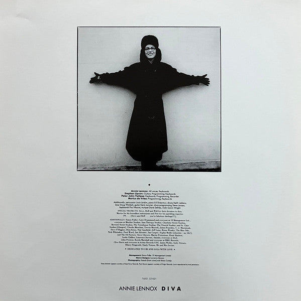Annie Lennox - Diva (Vinyl, LP, Album, Limited Edition, Reissue, Stereo) Good Plus (G+) / Near Mint (NM or M-)
